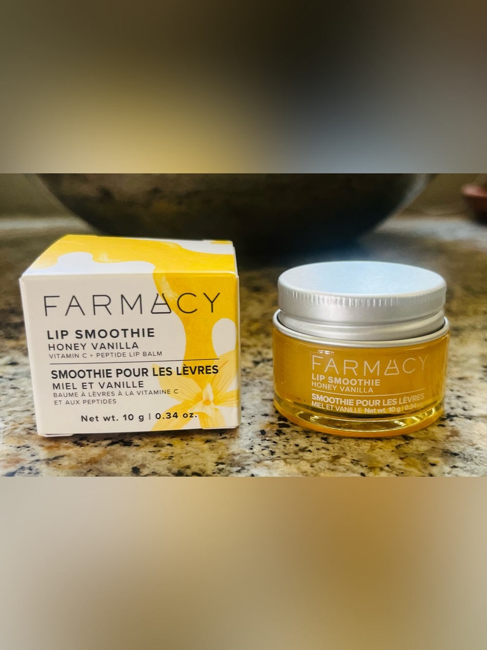 Farmacy Honey Vanilla Lip Smoothie Balm - Yellow